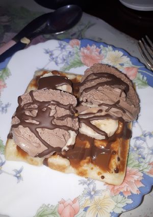 Una foto de Waffles fáciles!