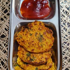 A picture of Mini maggi chilla.