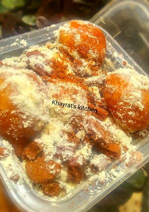A picture of Glazed puff puff recipe.