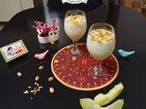 دسر خربزه لیوانی🍸🥰