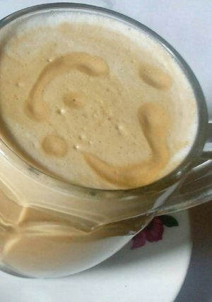صورة لوصفة قهوة النسكافيه😜