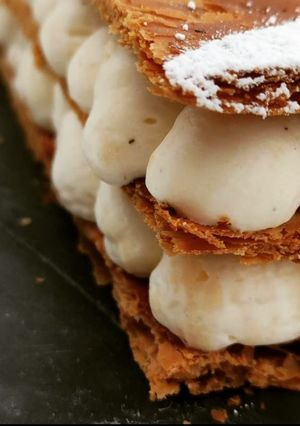 Une photo de Mille feuille du chef Conticini