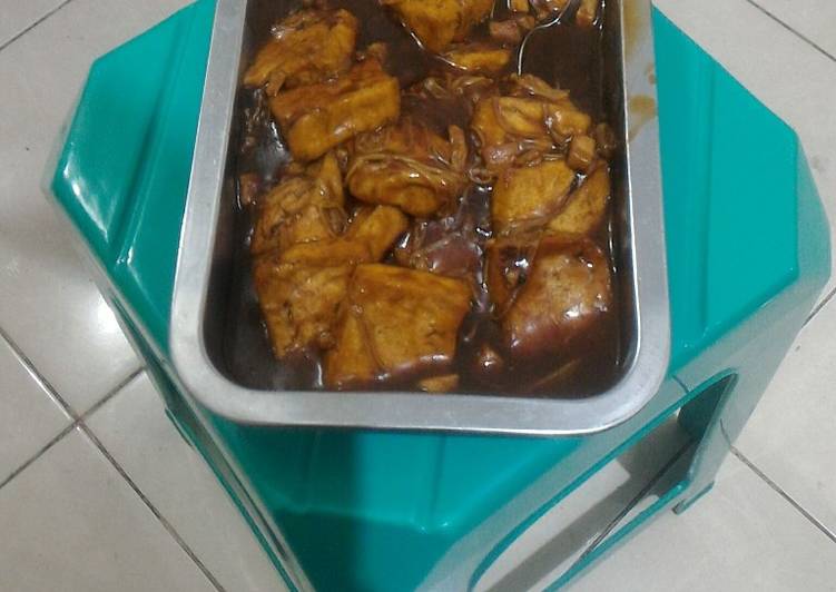 Tahu Saus Tiram Vegetarian