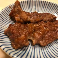 A picture of Marinated Beef - super easy to tenderize your beef.