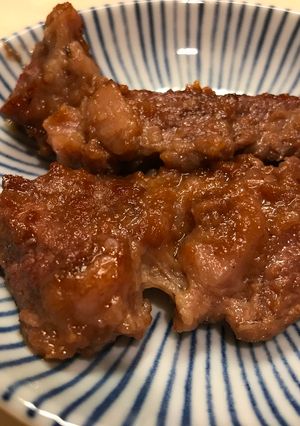 A picture of Marinated Beef - super easy to tenderize your beef.