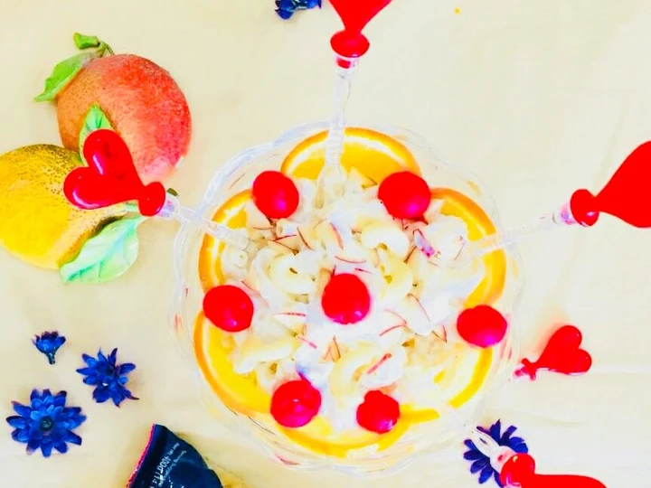 Easy Way Make Recipe Corns, pasta and potatoes salad that is So Delicious, Really Delicious}