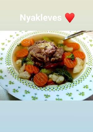 Nyakleves recept fotója