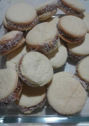 Una foto de Alfajores de maicena