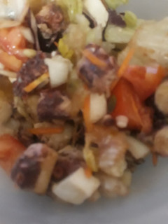 Una foto de Ensalada de pulpo