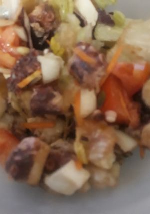 Una foto de Ensalada de pulpo