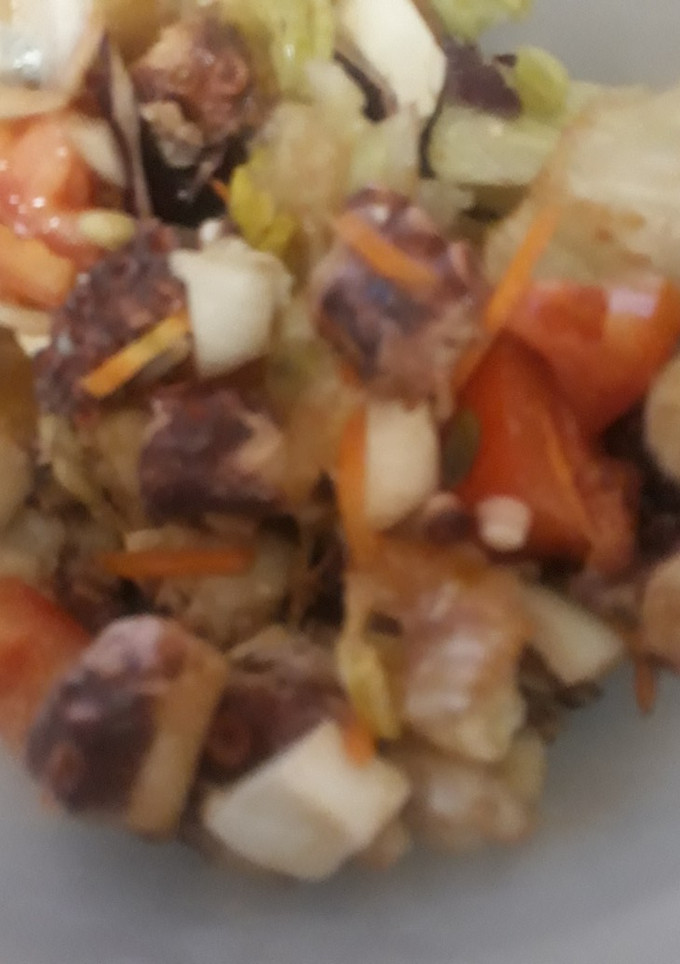 Una foto de Ensalada de pulpo