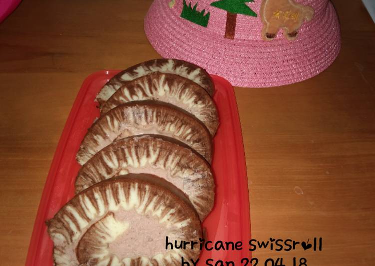Hurricane Chocolate Swiss Roll