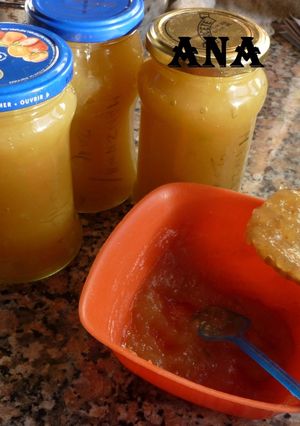 Una foto de Mermelada de manzana con sidra