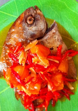 Foto resep Ikan bawal sambel oseng2