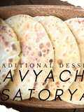 Satorya (Sweet Mawa Flat Bread)