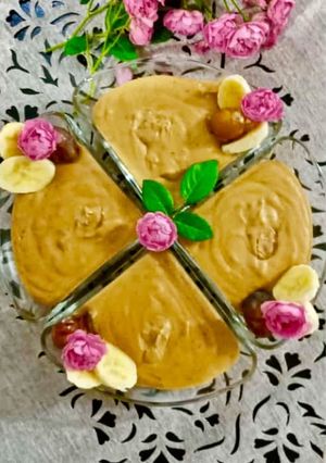 عکسی از دستور فرنی خرما