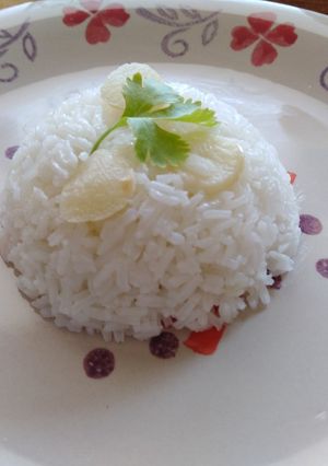 Una foto de Arroz con ajo