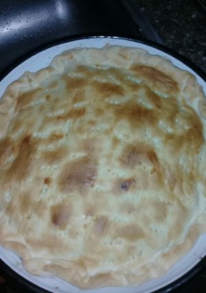 Una foto de Tarta de jamón queso y choclo