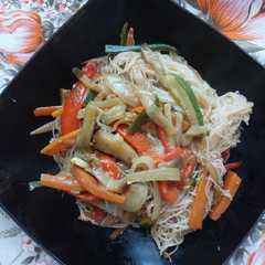 Vermicelli con verdure-レシピのメイン写真