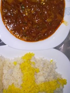 عکسی از دستور خورشت میگو رب اناری