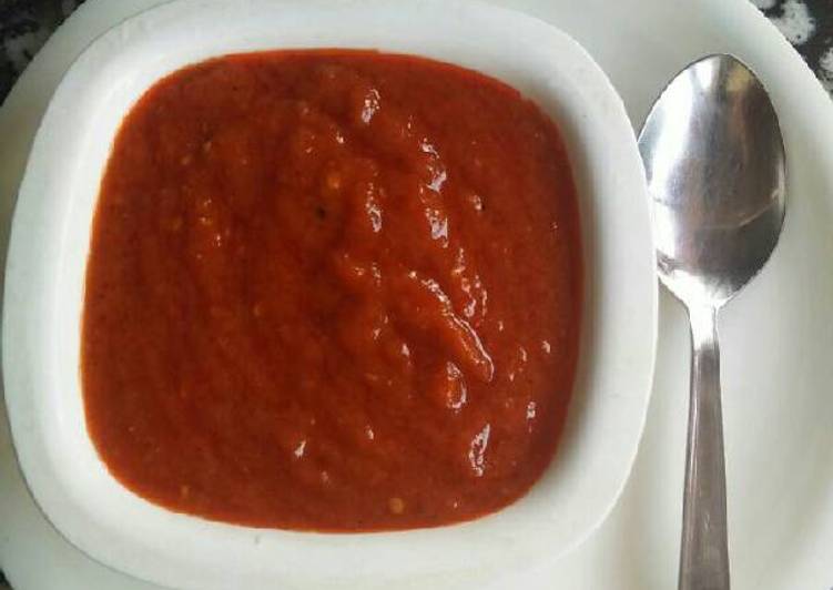 Step-by-Step Guide to Prepare Favorite Onion and tomato chutney