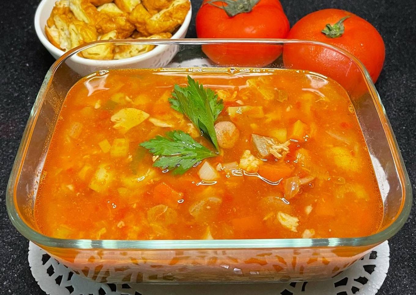 Sup merah (khusus untuk Surabaya)