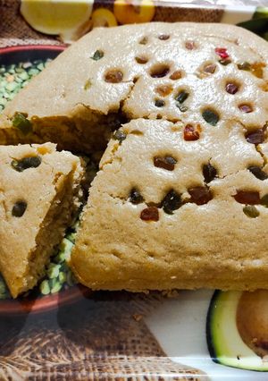 ઘઉંના લોટની કેક (wheat flour cake recipe in gujarati) રેસીપી મુખ્ય ફોટો