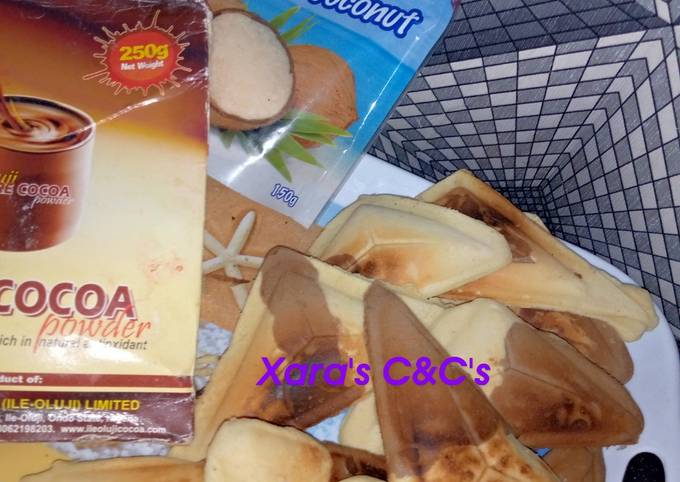 Recipe of Quick Toast vanilla choco coconut cake