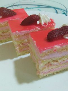 صورة لوصفة ليطرونش بطعم الفراولة 🍓