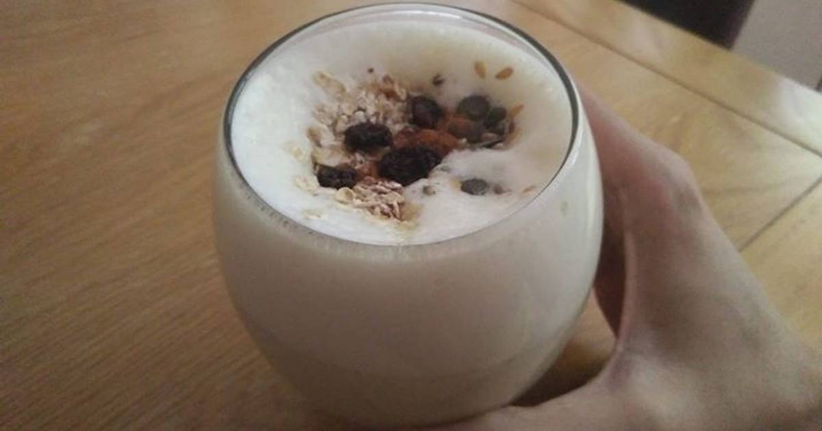 Almond Milk Banana Oatmeal Smoothie Recipe by Kittey Kohli Cookpad