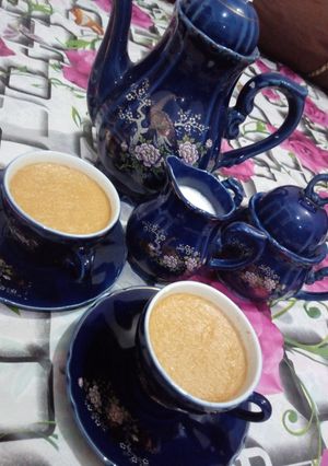 A picture of Ginger & cardamom tea.