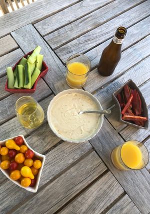 Une photo de Sauce pour légumes apéro!