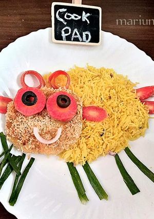 A picture of Alo chicken kabab.
