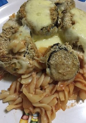 Una foto de Pollo + pasta