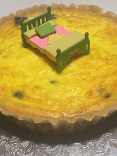 Una foto de Colchón de arándanos con queso mascarpone aromatizado con bergamota sin azúcar