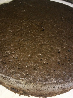 Una foto de Bizcochuelo de chocolate fácil