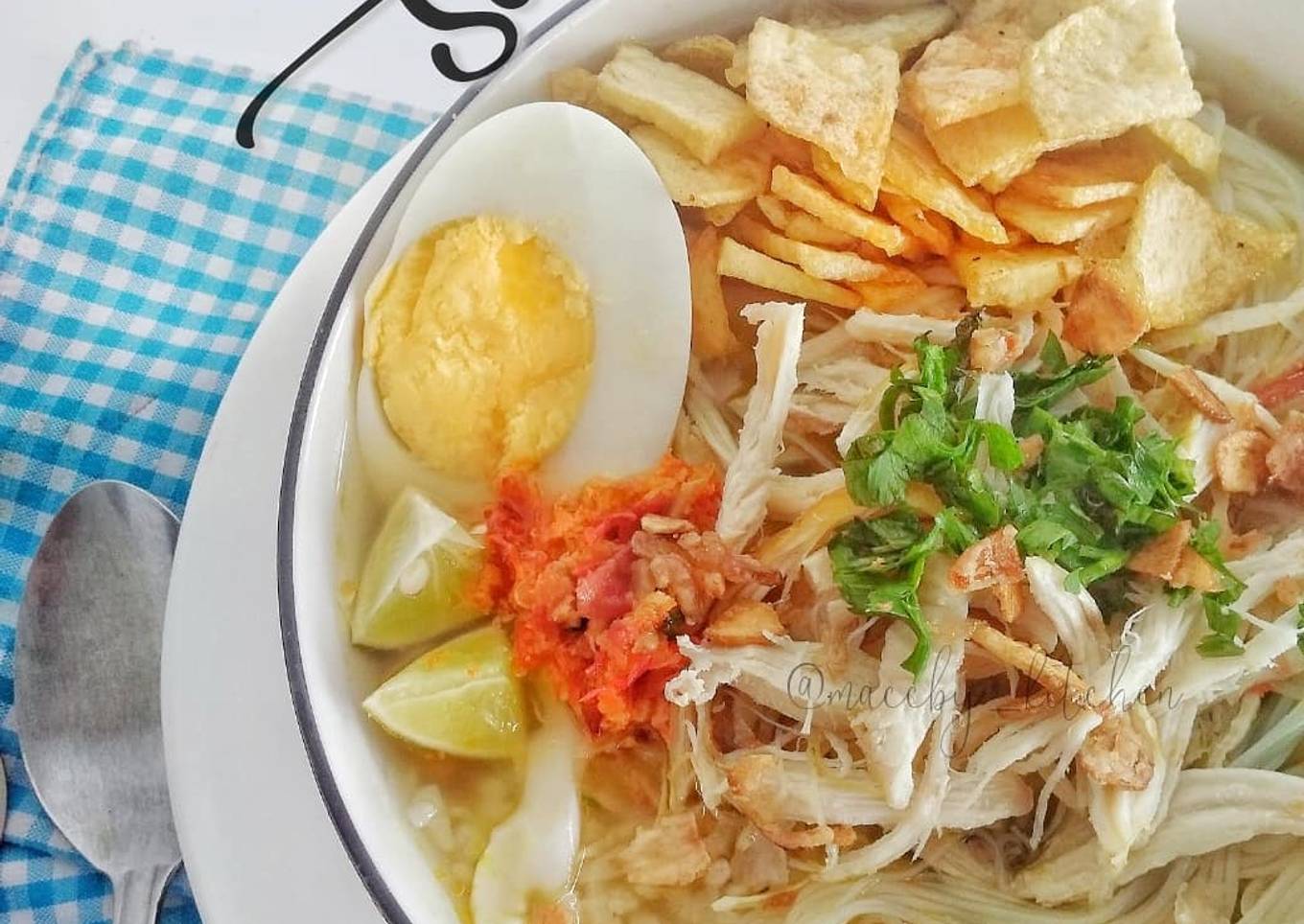 Soto ayam bening