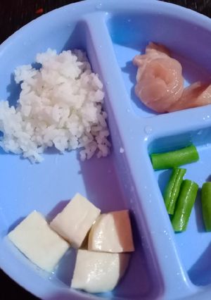 Foto resep MPASI adek reyn day 2 💛