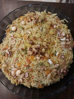 صورة لوصفة كبسة بالخضار