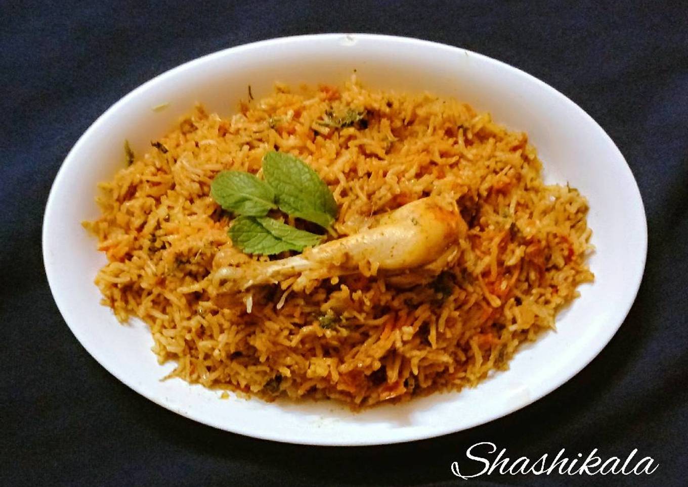 Chicken biryani