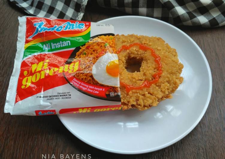 Donat Indomie (tnp cetakan tulban,step by step👌)