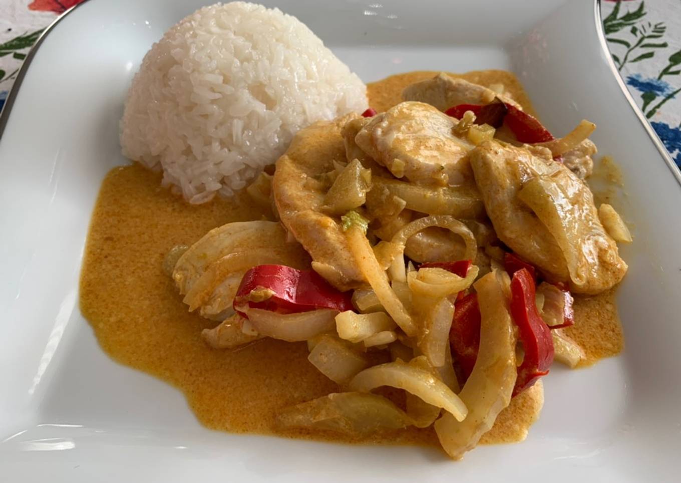 Thai vegetable curry
