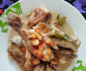 Resep Mudah Opor Ayam Putih Enak Sempurna