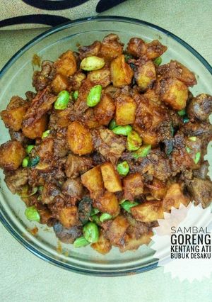 Foto resep Sambal goreng kentang ati desaku bubuk sambal goreng