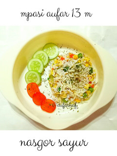 Foto resep Nasi goreng sayur mpasi 13 m