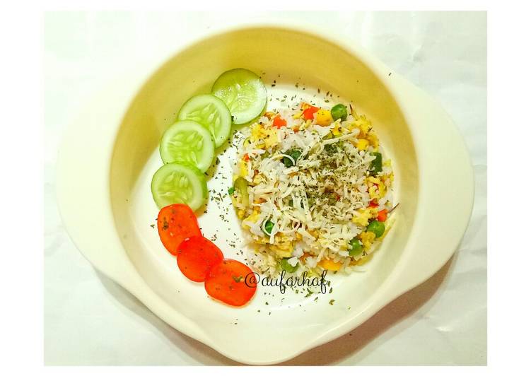 Cara Memasak Nasi goreng sayur mpasi 13 m yang Nikmat