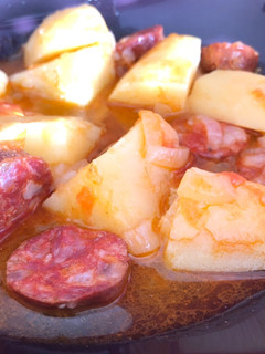 Una foto de Patatas a la riojana en olla rápida