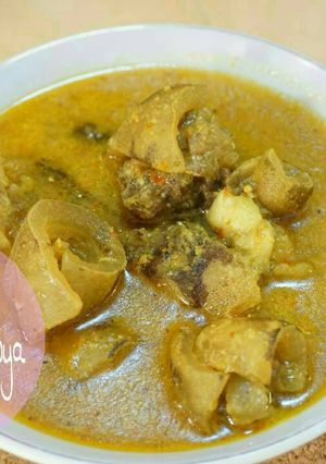 Foto resep Gulai tunjang #kitaberbagi