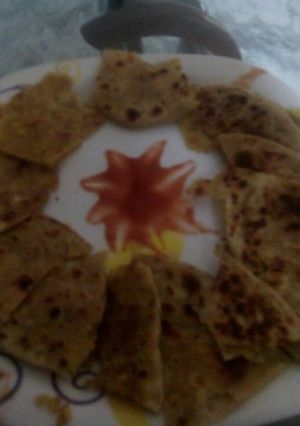 A picture of Daal ki Roti.