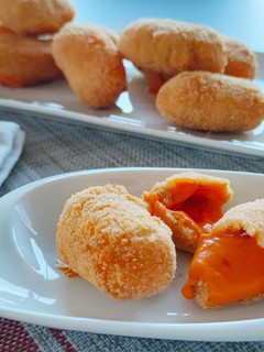 Una foto de Croquetas de piquillos (con Thermomix)